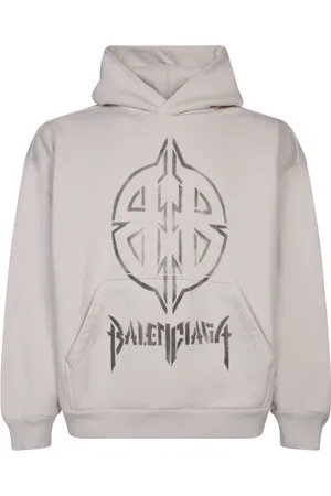 Balenciaga Heren, Sweatshirts & Hoodies, , Maat: S Katoen