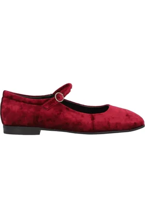 Alpe Dames, Schoenen, Rood, Maat: 40 EU Velours