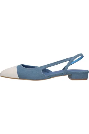 Toral Dames, Schoenen, Blauw, Maat: 39 EU Denim