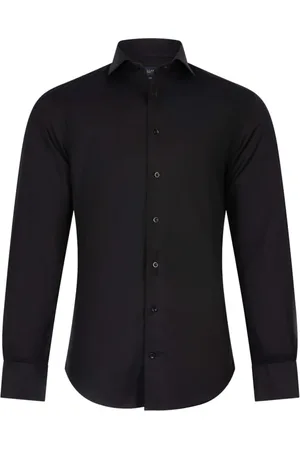 Cavallaro Napoli Heren, Overhemden, Zwart, Maat: 3XL Katoen