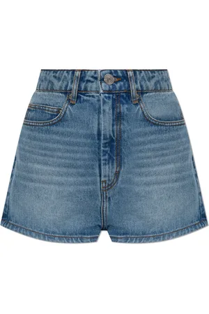 Ami Dames, Korte broeken, Blauw, Maat: W26 Denim