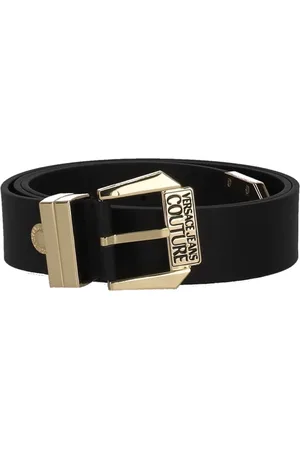 VERSACE Dames, Accessoires, Zwart, Maat: 80 CM Leer