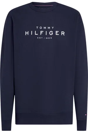 Tommy Hilfiger Heren, Sweatshirts & Hoodies, Blauw, Maat: 3XL Katoen