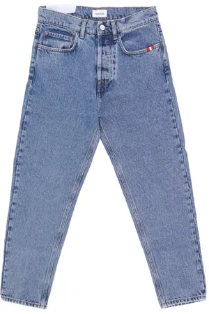 AMISH Heren, Jeans, Blauw, Maat: W35 Denim