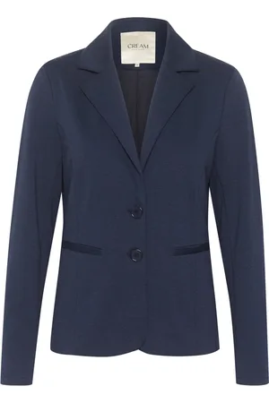 Cream Dames, Jassen, Blauw, Maat: M