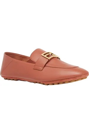 Fendi Dames, Schoenen, Bruin, Maat: 37 EU Leer
