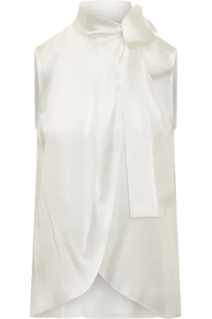 Alberta Ferretti Dames, Blouses & Shirts, Wit, Maat: L