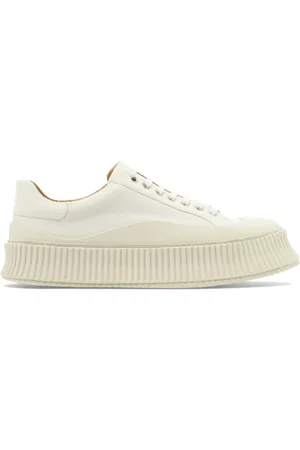 Jil Sander Heren, Schoenen, Wit, Maat: 40 EU Katoen