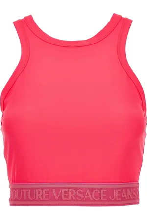 VERSACE Dames, Tops, Roze, Maat: 2XS