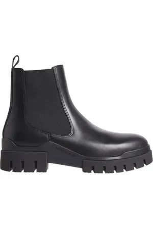 Calvin Klein Heren, Schoenen, Zwart, Maat: 44 EU Leer