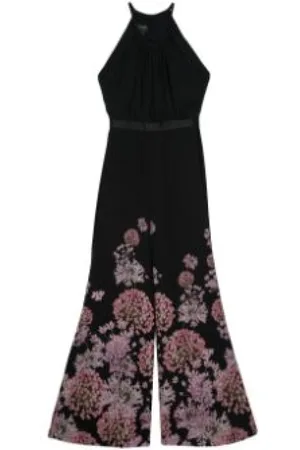 Giambattista Valli Dames, Jumpsuits & Playsuits, Zwart, Maat: L Katoen