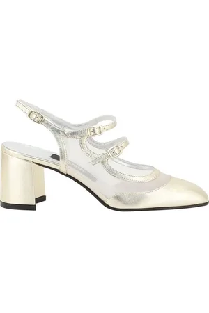 Carel Dames, Schoenen, Geel, Maat: 37 1/2 EU Leer