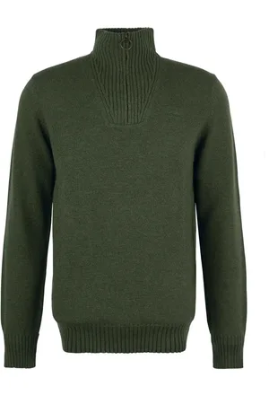 Barbour Heren, Truien, Groen, Maat: M Wol