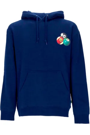 Huf Heren, Sweatshirts & Hoodies, Blauw, Maat: S Katoen