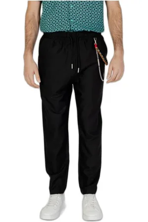 GIANNI LUPO Heren, Broeken, Zwart, Maat: 2XL Poliester