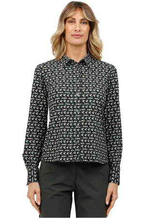 caliban Dames, Blouses & Shirts, Veelkleurig, Maat: L
