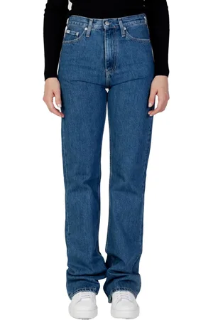 Calvin Klein Dames, Jeans, Blauw, Maat: W31 L32 Katoen