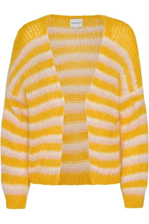American Dreams Dames, Truien, Geel, Maat: L Mohair