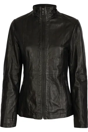 Bugatti Dames, Jassen, Zwart, Maat: M Leer