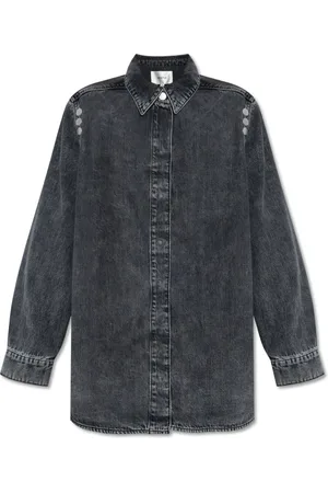 Gestuz Dames, Blouses & Shirts, Grijs, Maat: XS Denim