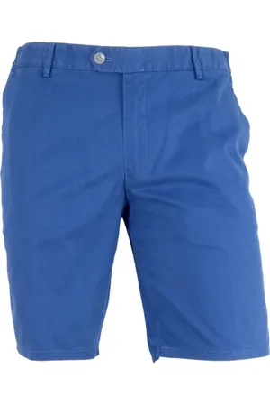Meyer Heren, Korte broeken, Blauw, Maat: W27 Katoen