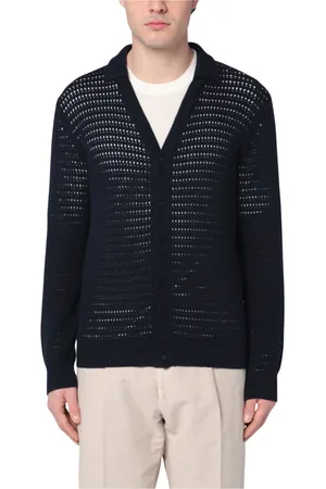 Roberto Collina Heren, Truien, Blauw, Maat: M