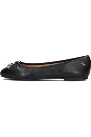 Ralph Lauren Dames, Schoenen, Zwart, Maat: 36 1/2 EU Leer