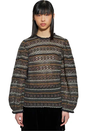 Antik Batik Dames, Blouses & Shirts, Veelkleurig, Maat: M Katoen