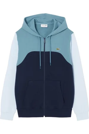Lacoste Heren, Sweatshirts & Hoodies, Blauw, Maat: L Katoen