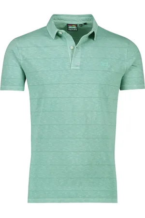 Superdry Heren, Tops, Groen, Maat: 3XL Katoen