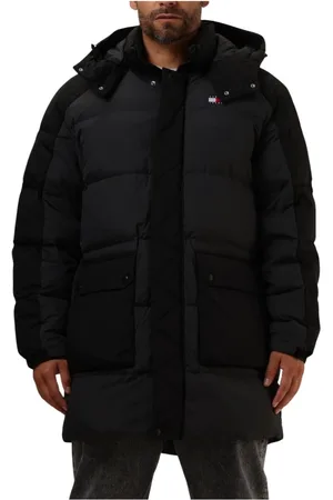 Tommy Hilfiger Heren, Jassen, Zwart, Maat: L