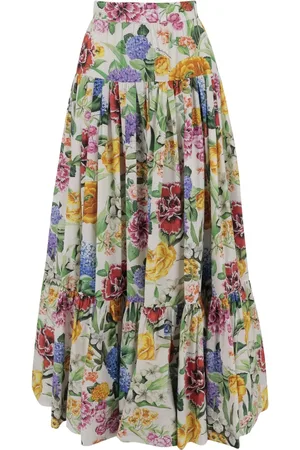 Dolce & Gabbana Dames, Rokken, Veelkleurig, Maat: 2XS Katoen