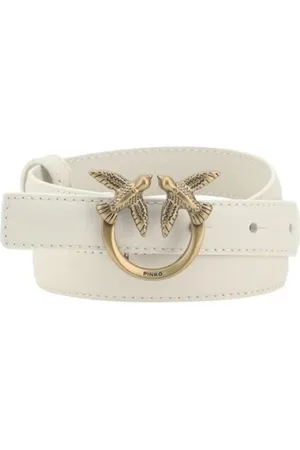 Pinko Dames, Accessoires, Wit, Maat: M Leer