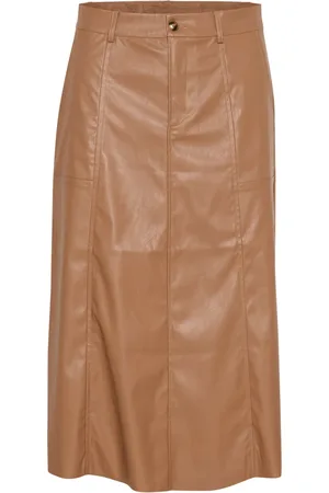 Cream Dames, Rokken, Bruin, Maat: 2XL