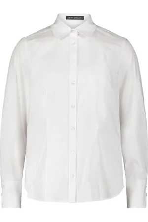 Betty Barclay Dames, Blouses & Shirts, Wit, Maat: L