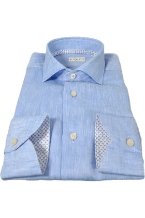Xacus Heren, Overhemden, Blauw, Maat: XL Katoen