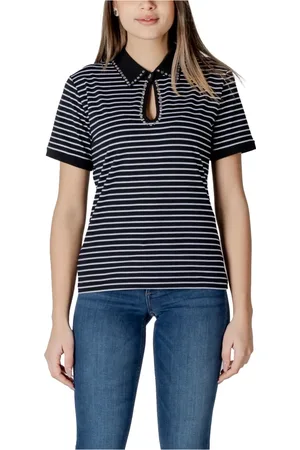 Liu Jo Dames, Tops, Zwart, Maat: XS Katoen