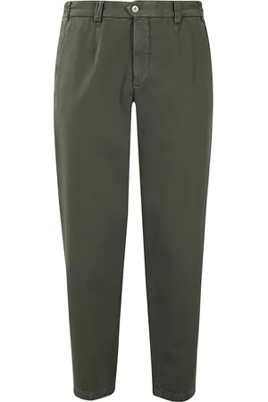 Briglia 1949 Heren, Broeken, Groen, Maat: XS Katoen