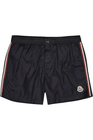 Moncler Heren, Badkleding, Blauw, Maat: L Poliester