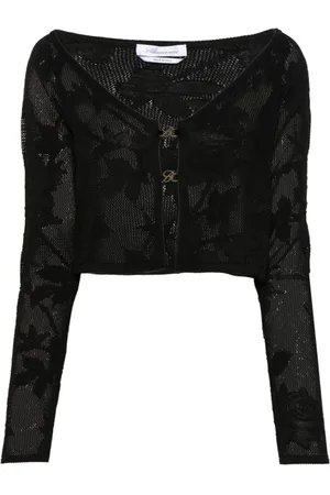 BLUMARINE Dames, Truien, Zwart, Maat: L