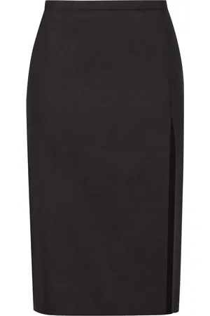 Serafini Dames, Rokken, Grijs, Maat: M Wol