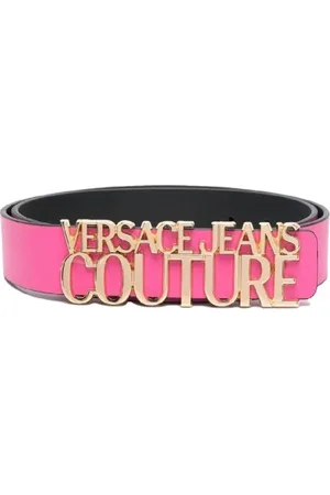 VERSACE Dames, Accessoires, Roze, Maat: 90 CM Leer