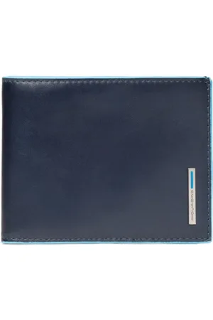 Piquadro Heren, Accessoires, Blauw, Maat: ONE Size Leer