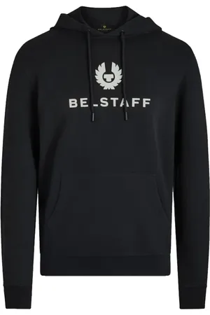 Belstaff Heren, Sweatshirts & Hoodies, Zwart, Maat: S Katoen
