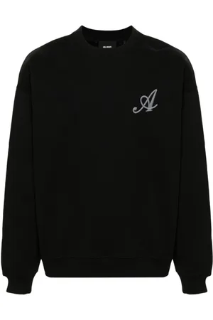 Axel Arigato Heren, Sweatshirts & Hoodies, Zwart, Maat: L Katoen