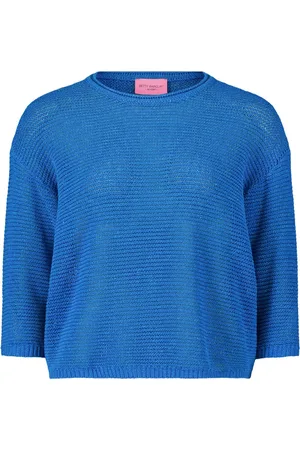 Betty Barclay Dames, Truien, Blauw, Maat: 3XL