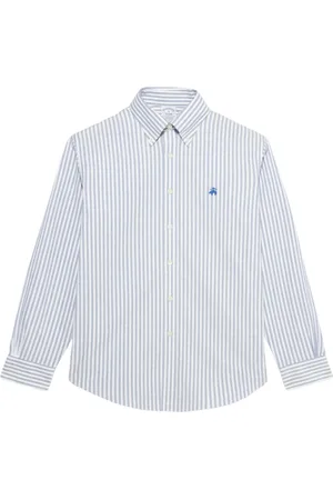 Brooks Brothers Heren, Overhemden, Blauw, Maat: XL Katoen