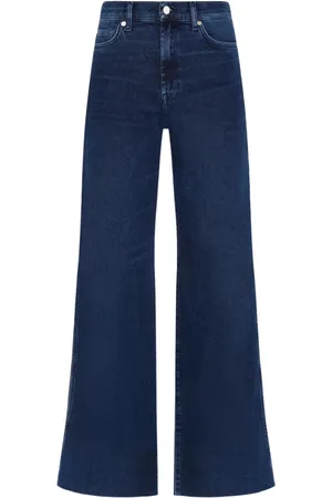 7 for all Mankind Dames, Jeans, Blauw, Maat: W28 Denim