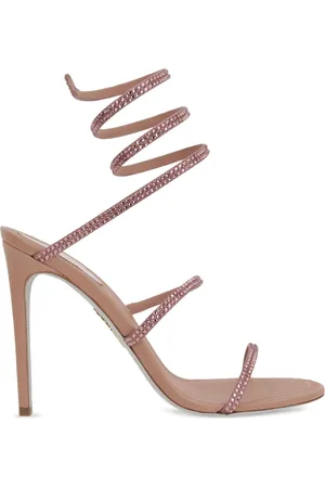 RENE CAOVILLA Dames, Schoenen, Roze, Maat: 38 EU Leer