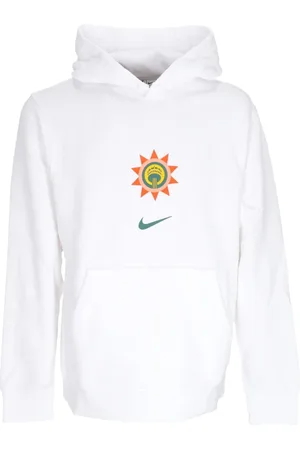 Nike Heren, Sweatshirts & Hoodies, Wit, Maat: XL Katoen